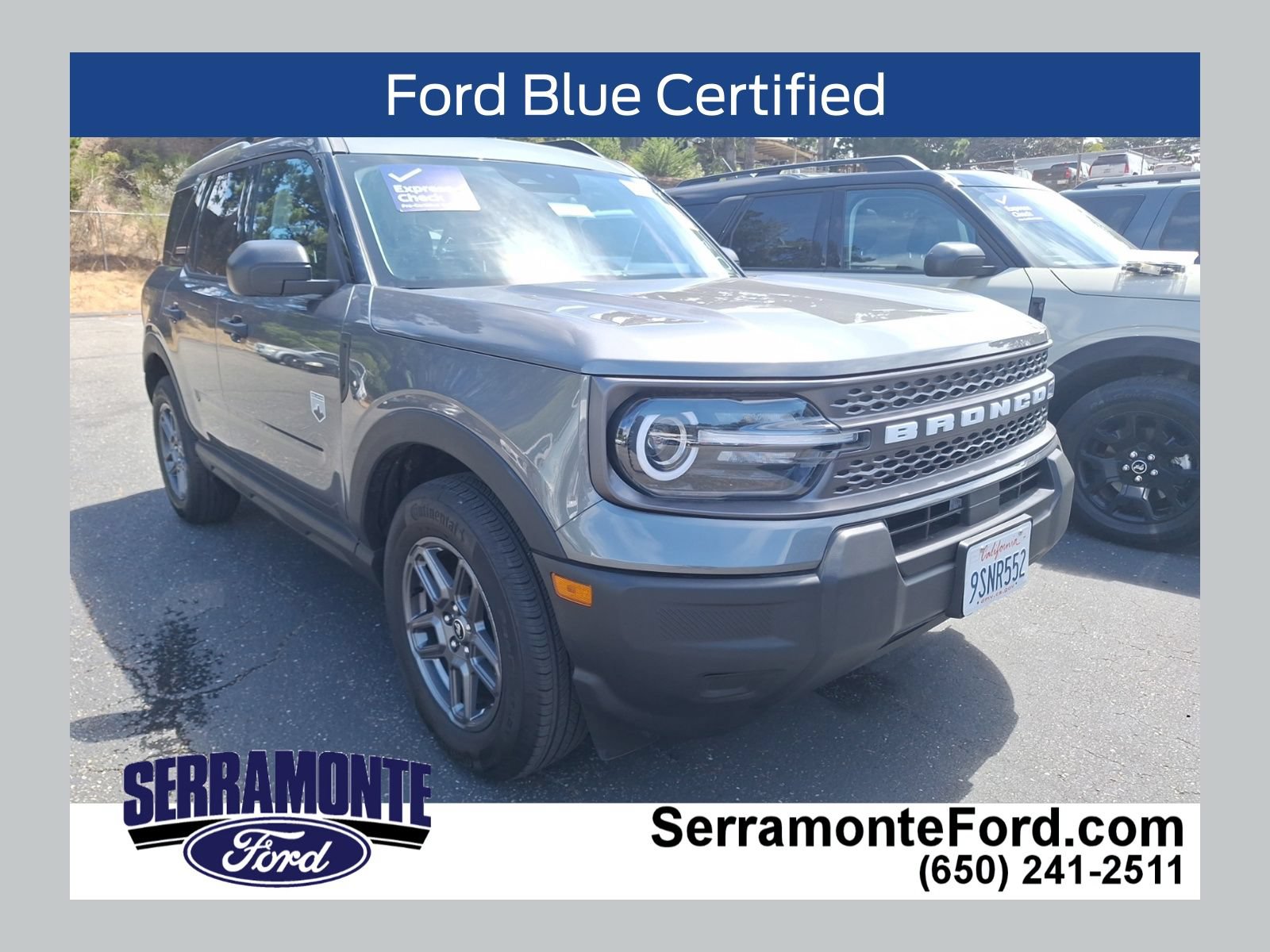 Certified 2025 Ford Bronco Sport Big Bend