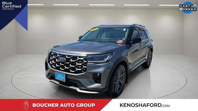 Certified 2025 Ford Explorer Platinum w/ Ultimate Package AWD/4WD image 1