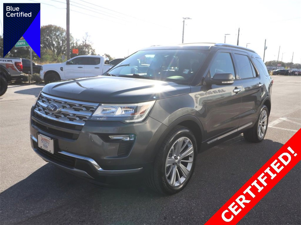 Certified 2019 Ford Explorer Limited w/ Class III Trailer Tow Package