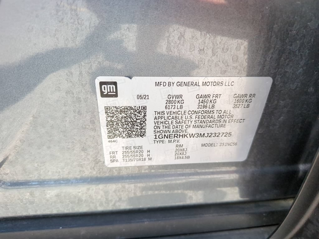 Used 2021 Chevrolet Traverse LT w/ LT Premium Package FWD image 37