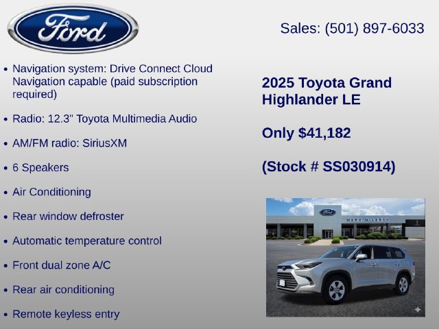 Used 2025 Toyota Grand Highlander FWD image 6
