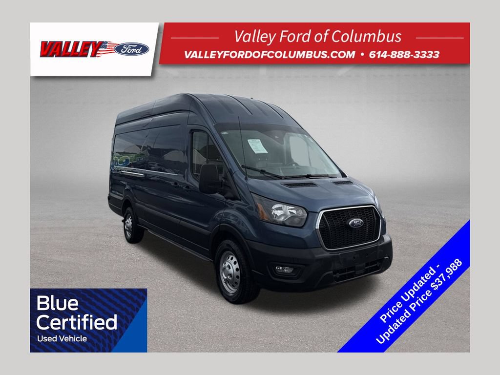 Certified 2024 Ford Transit 350 148 High Roof Extended AWD image 1
