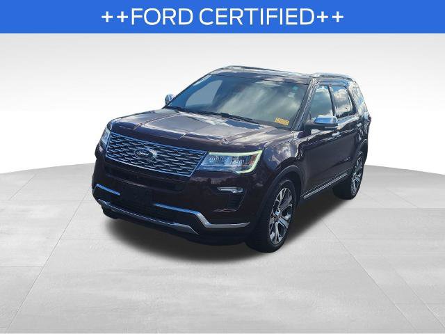 Certified 2018 Ford Explorer Platinum