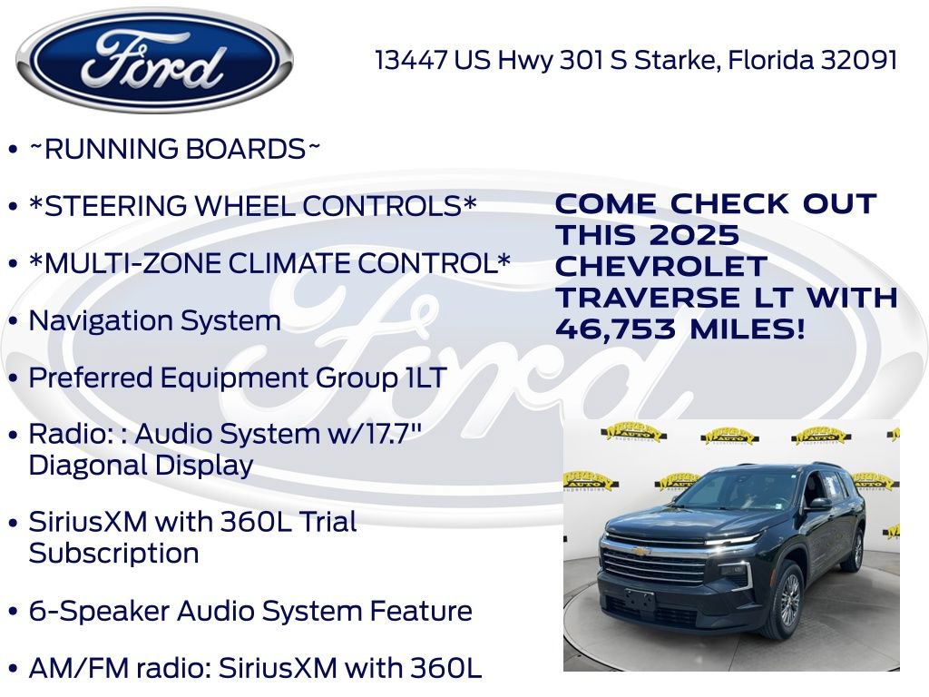 Used 2025 Chevrolet Traverse LT FWD image 17