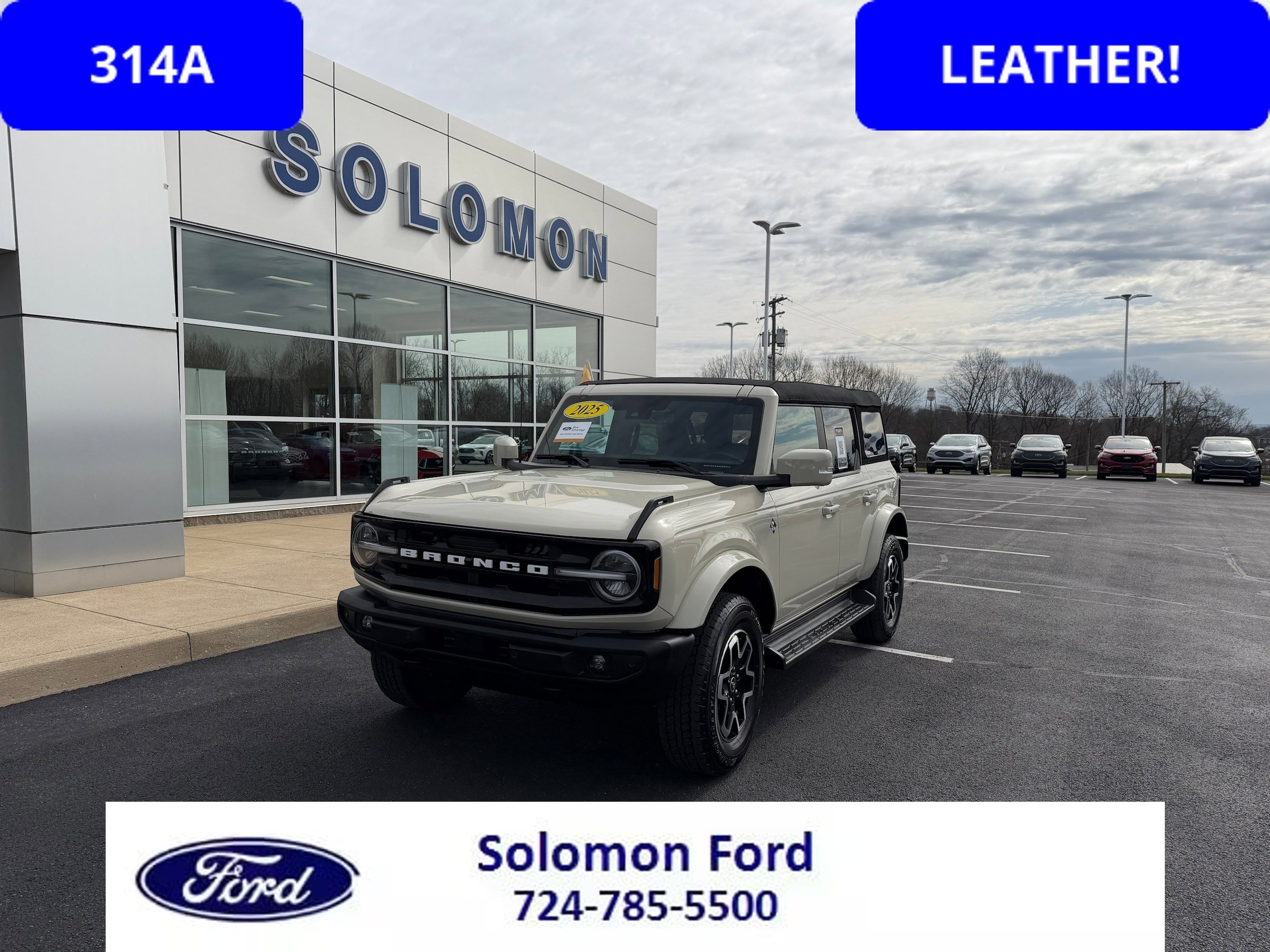 Certified 2025 Ford Bronco Outer Banks AWD/4WD video 1