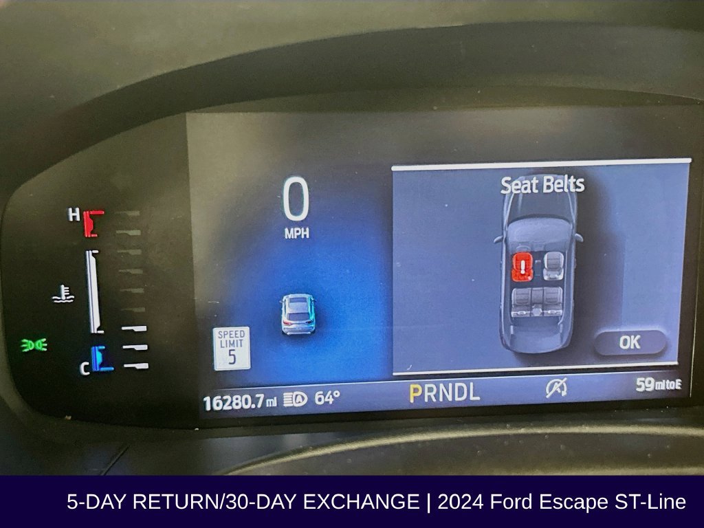 Certified 2024 Ford Escape ST-Line w/ Tech Pack #1 FWD image 16