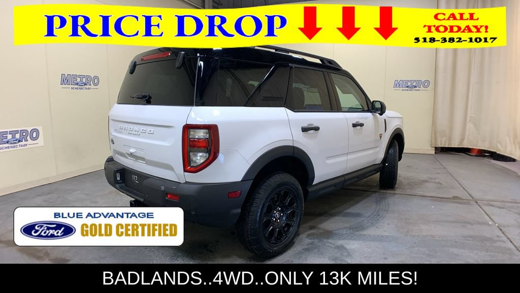 Certified 2025 Ford Bronco Sport Badlands w/ Badlands Tech Package AWD/4WD image 3