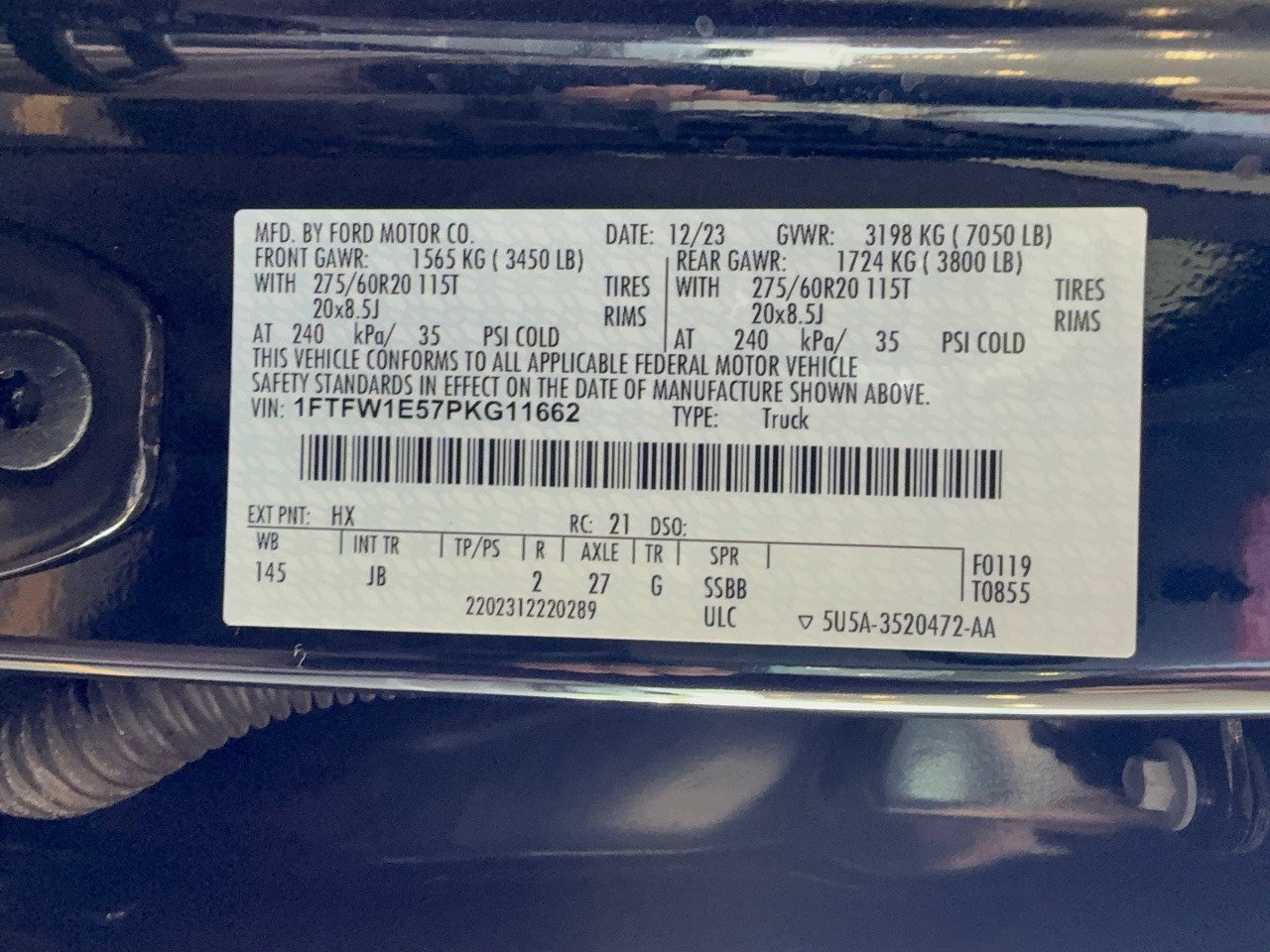 Certified 2023 Ford F150 XL w/ STX Appearance Package AWD/4WD image 32