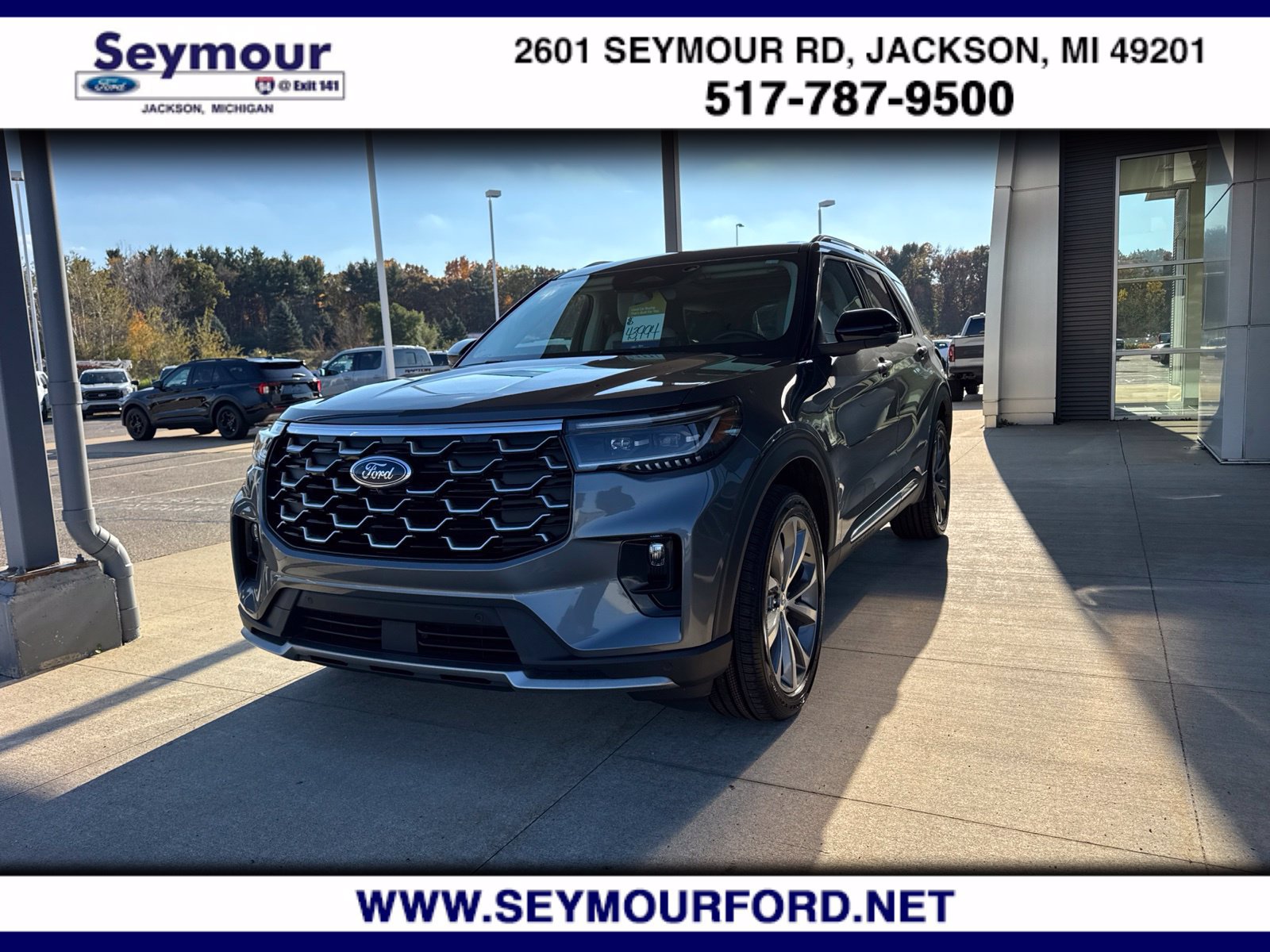 Certified 2025 Ford Explorer Platinum w/ Ultimate Package