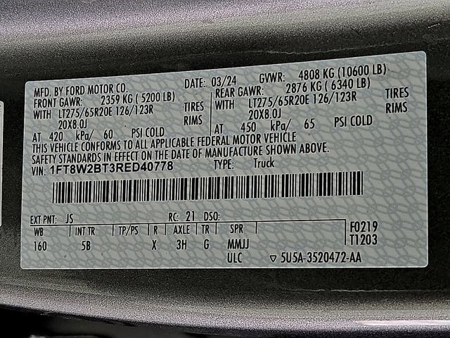 Certified 2024 Ford F250 Lariat w/ Lariat Ultimate Package image 29