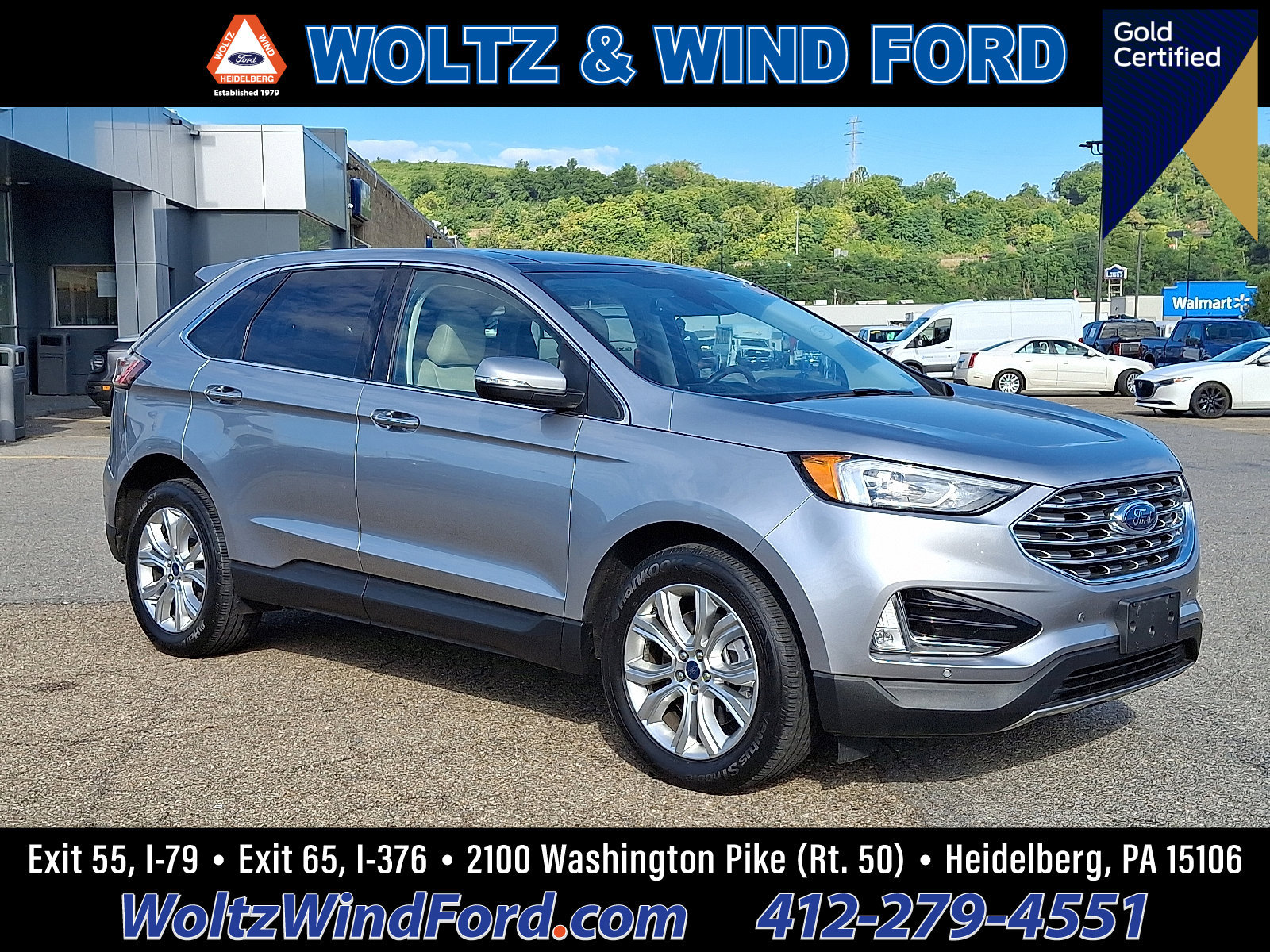 Certified 2022 Ford Edge Titanium