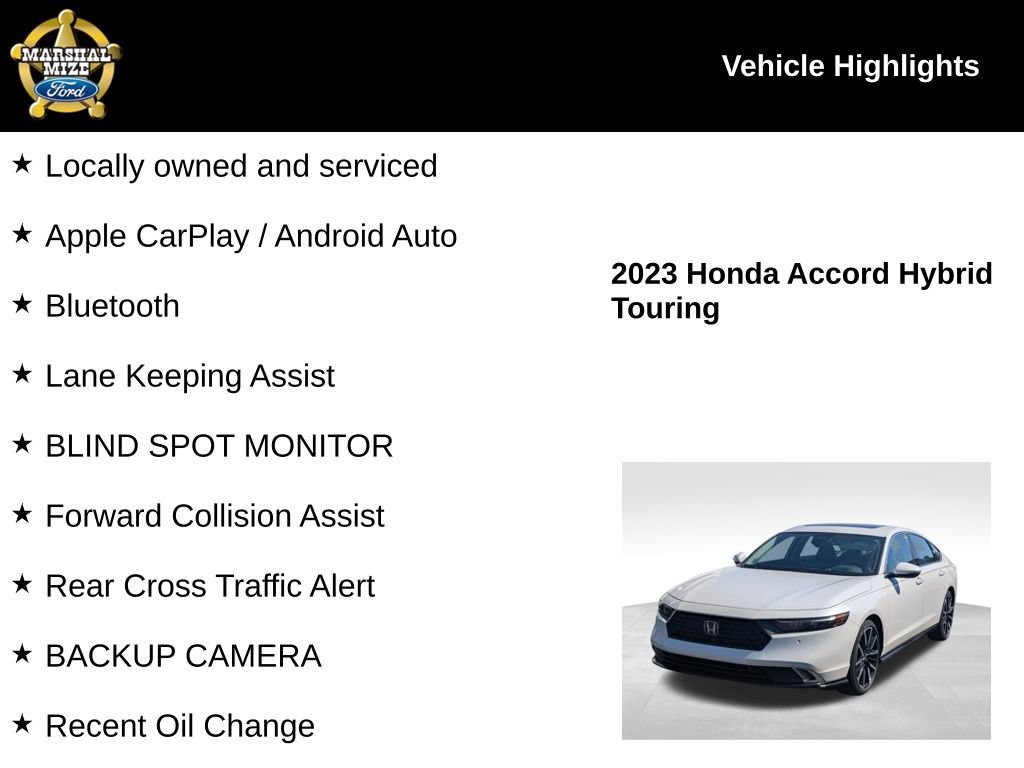 Used 2023 Honda Accord Touring image 2
