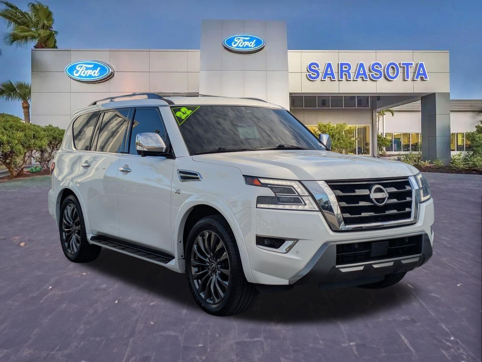 Used 2022 Nissan Armada Platinum w/ Captain's Chairs Package