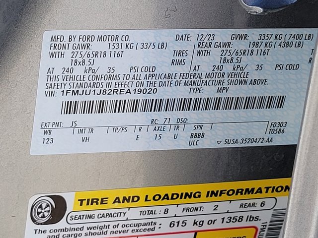 Certified 2024 Ford Expedition XLT image 18