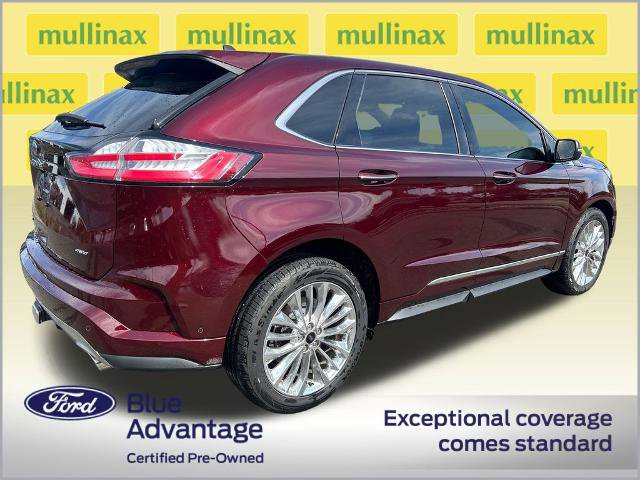 Certified 2022 Ford Edge Titanium w/ Equipment Group 301A image 3