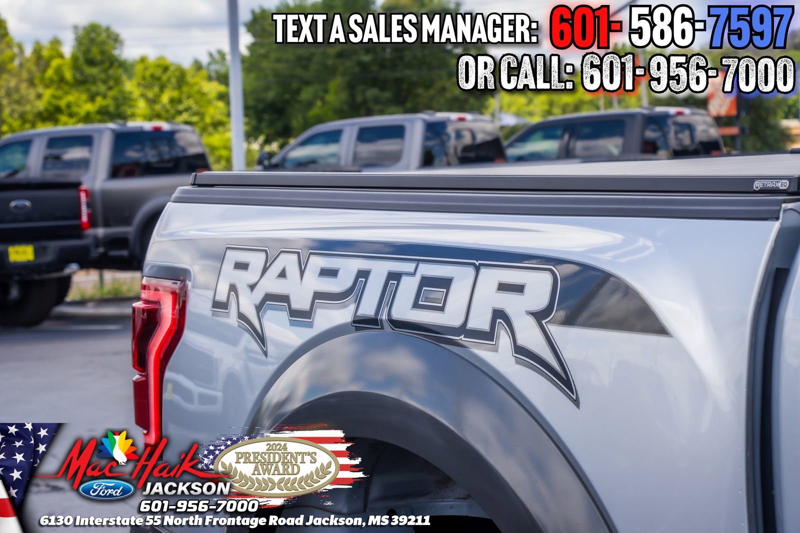 Certified 2017 Ford F150 Raptor w/ Equipment Group 802A Luxury AWD/4WD image 2