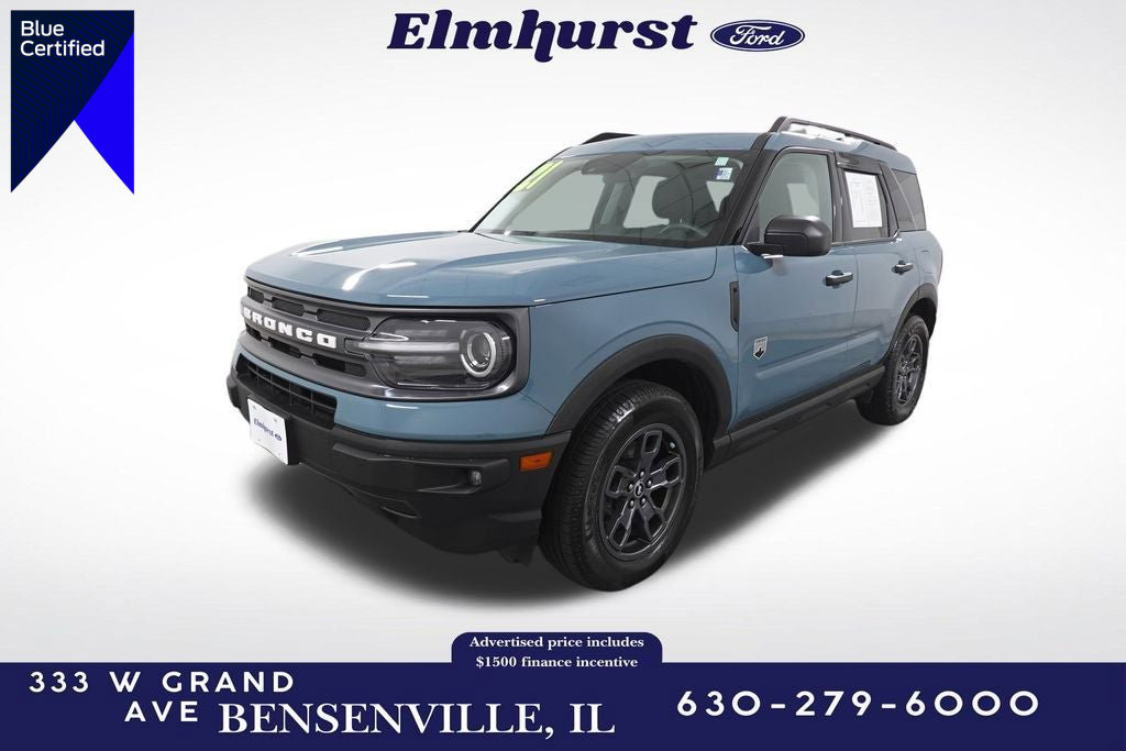 Certified 2021 Ford Bronco Sport Big Bend