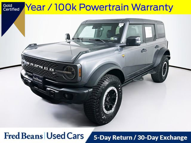 Certified 2023 Ford Bronco Badlands w/ Sasquatch Package