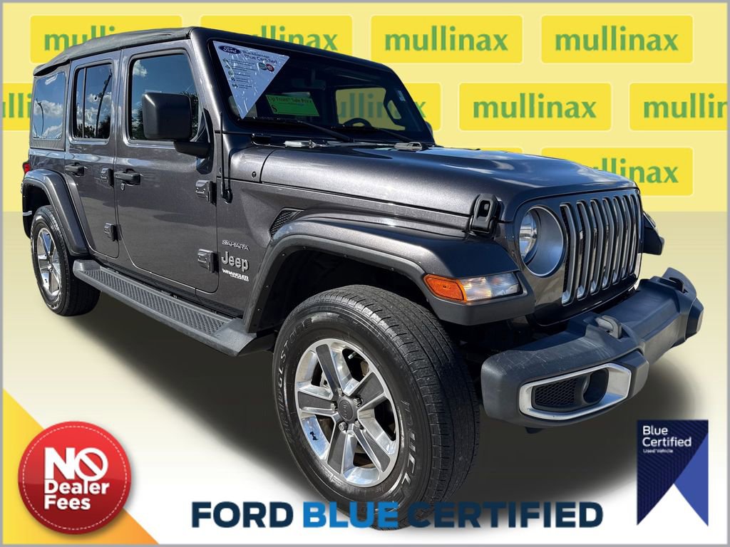 Used 2021 Jeep Wrangler Unlimited Sahara image 1