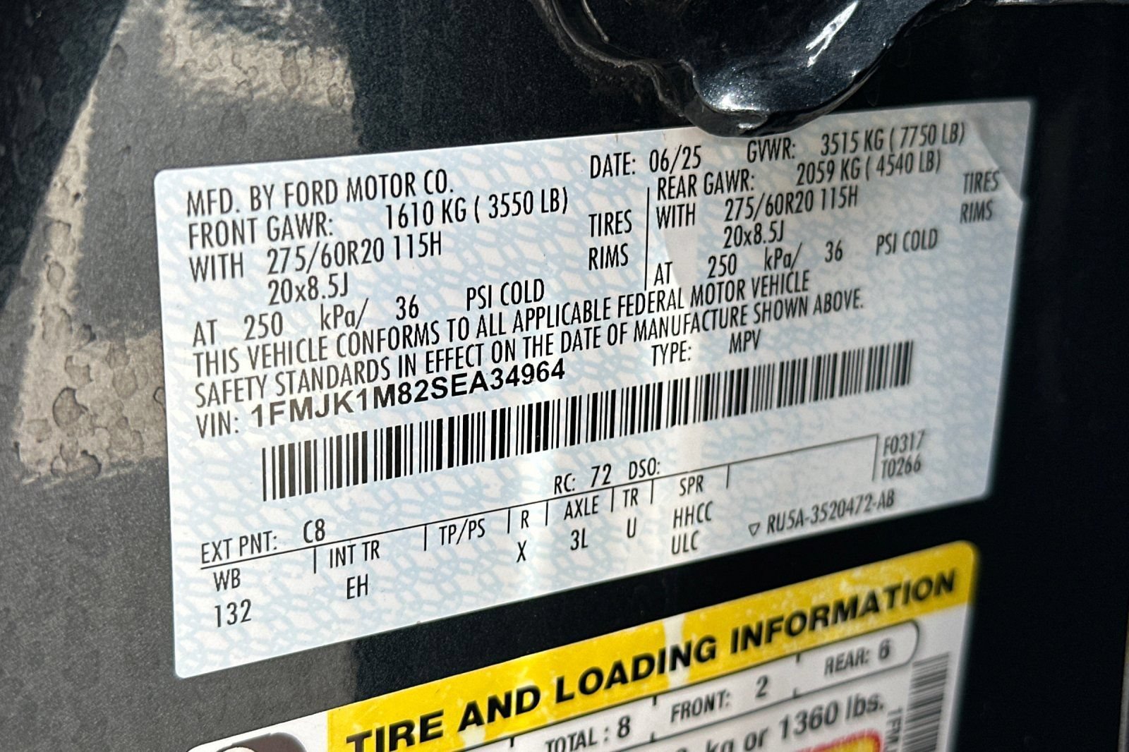 Certified 2025 Ford Expedition Max Platinum AWD/4WD image 31