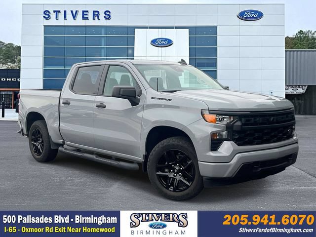 Used 2024 Chevrolet Silverado 1500 Custom w/ Turbomax Blackout Package