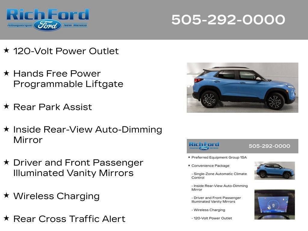 Used 2025 Chevrolet TrailBlazer ACTIV w/ Convenience Package AWD/4WD image 87