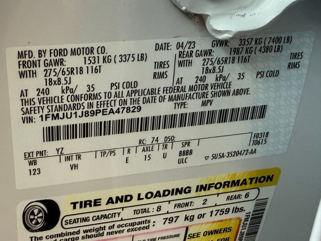 Certified 2023 Ford Expedition XLT image 46