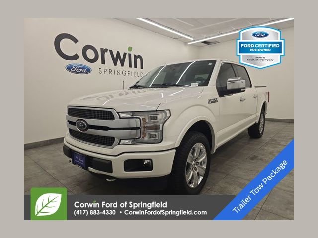 Certified 2018 Ford F150 Platinum w/ Equipment Group 701A Luxury
