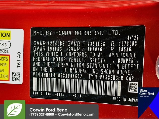 Used 2025 Honda Civic Sport image 35