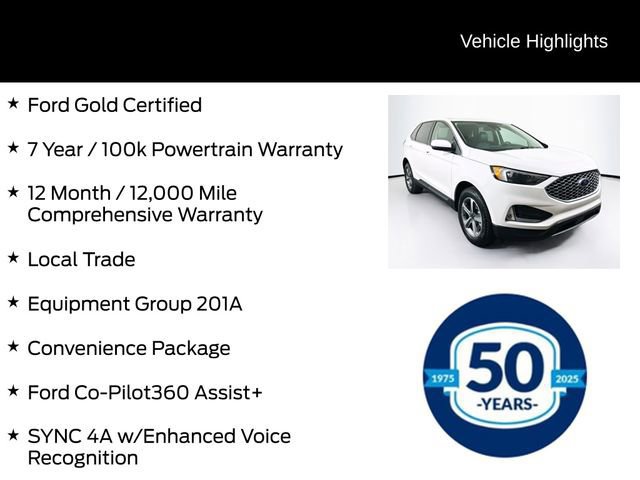 Certified 2024 Ford Edge SEL w/ Convenience Package image 10