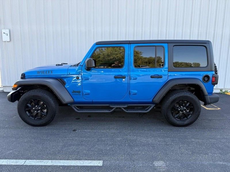 Used 2022 Jeep Wrangler Unlimited Willys image 3