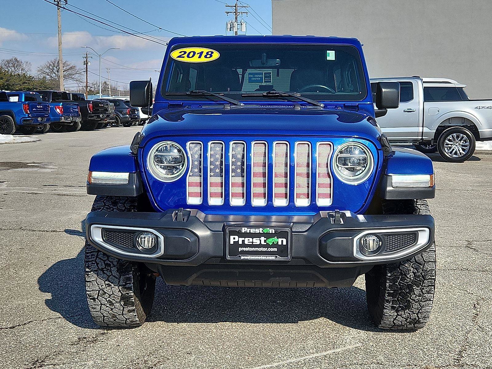 Used 2018 Jeep Wrangler Unlimited Sahara image 7