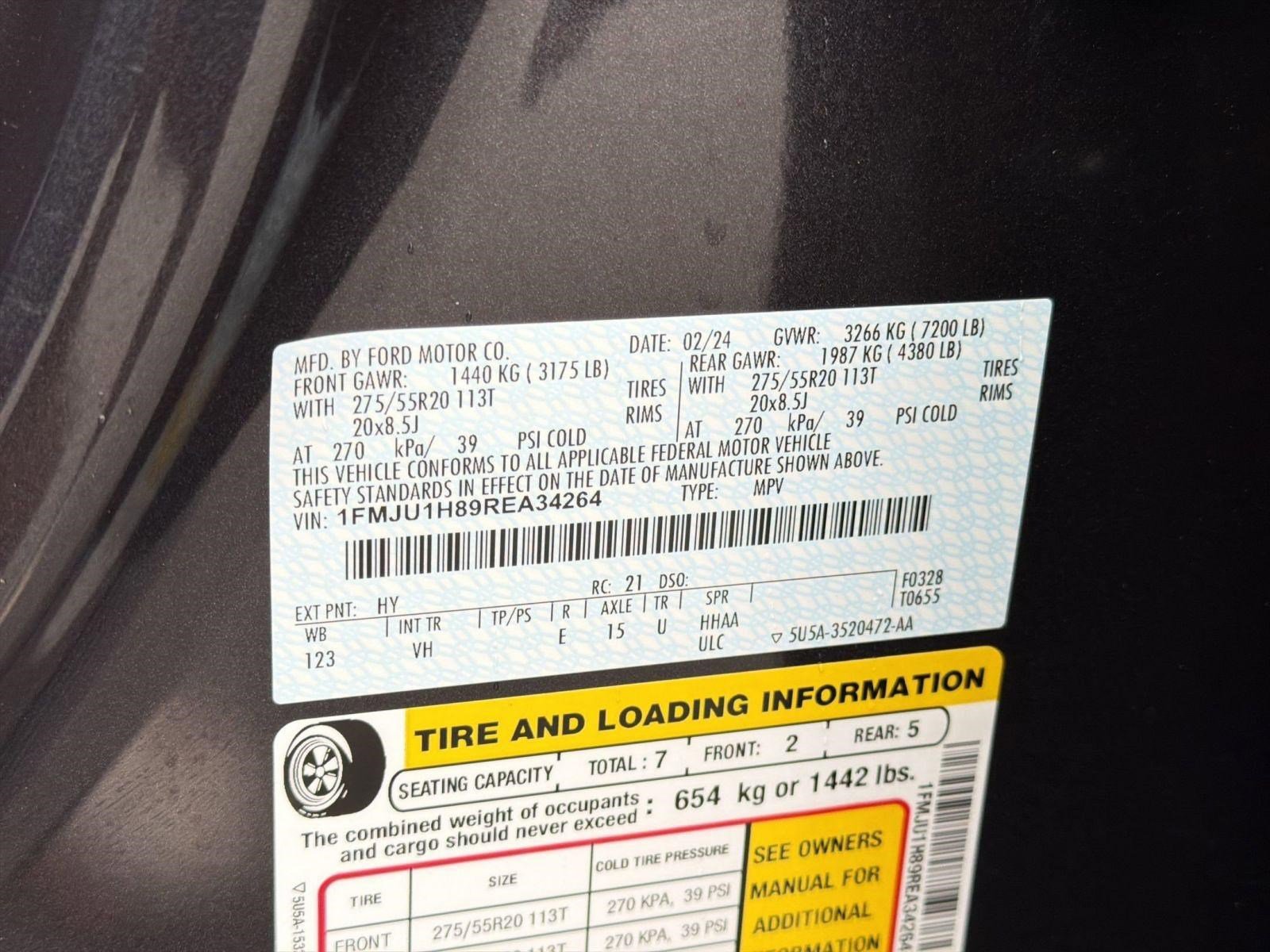 Certified 2024 Ford Expedition XLT RWD image 19