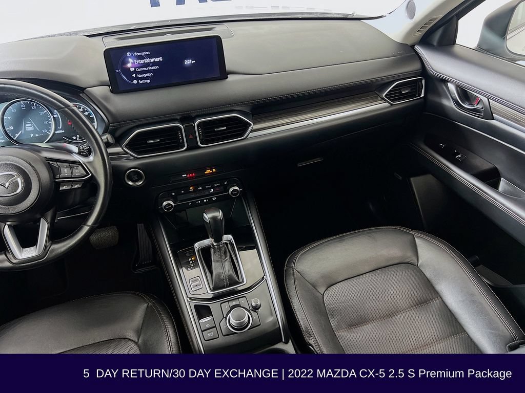 Used 2022 MAZDA CX-5 AWD 2.5 S w/ Premium Package image 30