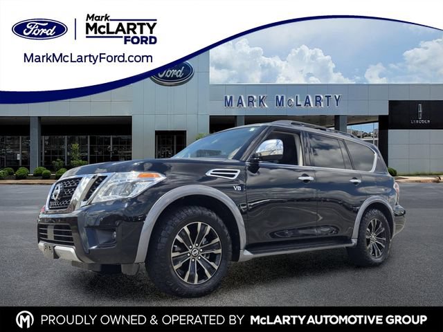 Used 2018 Nissan Armada Platinum w/ Captain Seat Package RWD video 1