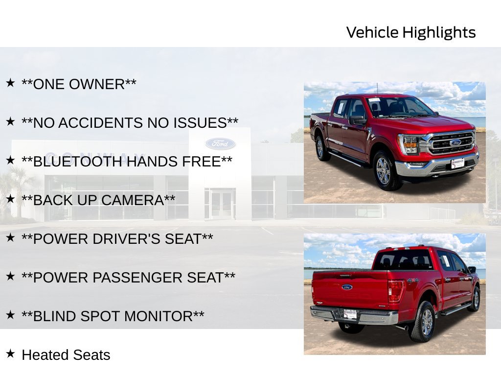 Certified 2021 Ford F150 XLT w/ Equipment Group 302A High AWD/4WD image 6