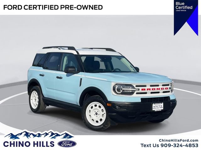 Certified 2023 Ford Bronco Sport Heritage