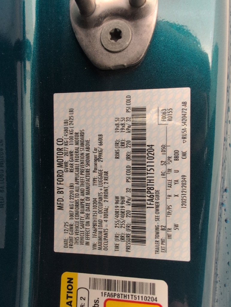 Certified 2026 Ford Mustang Premium RWD image 42