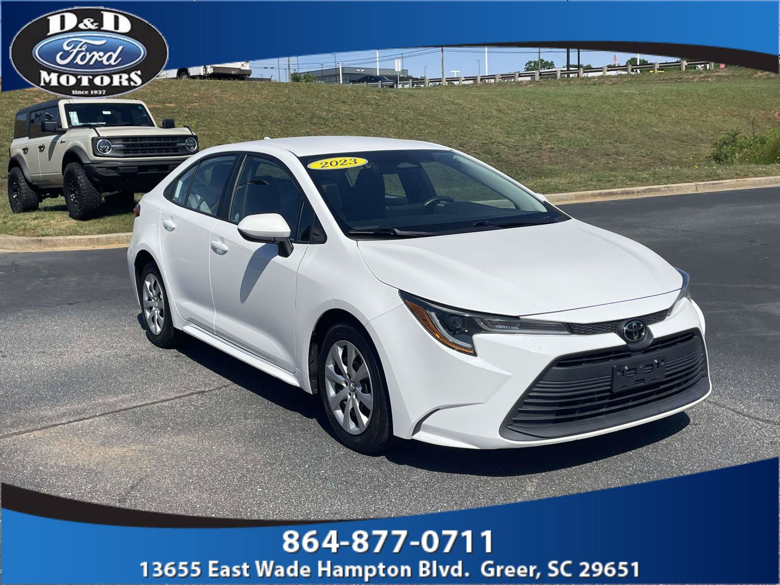 Used 2023 Toyota Corolla LE FWD video 1