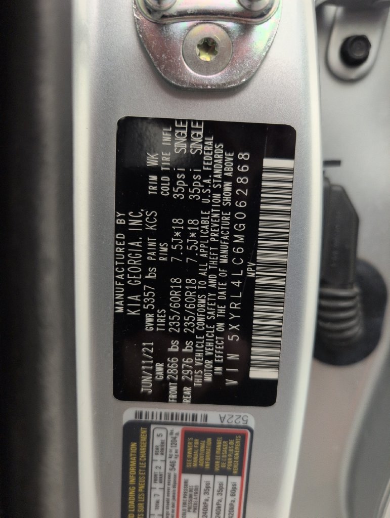 Used 2021 Kia Sorento S w/ Panoramic Sunroof Package FWD image 40