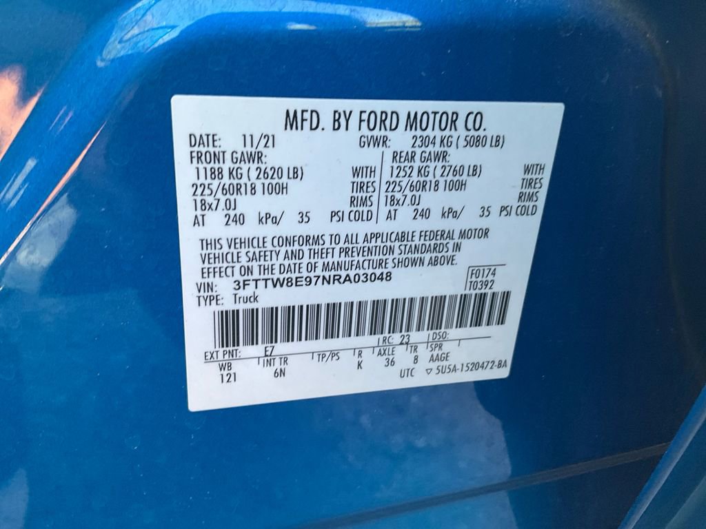 Certified 2022 Ford Maverick Lariat FWD image 18