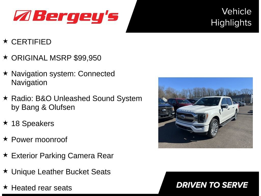 Certified 2022 Ford F150 Limited image 9