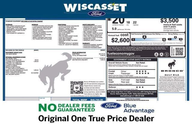 Certified 2025 Ford Bronco Big Bend AWD/4WD image 29