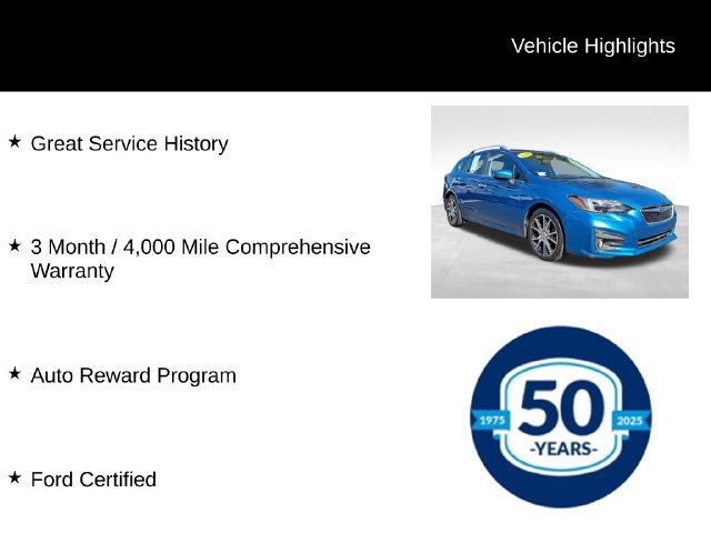 Used 2019 Subaru Impreza 2.0i Limited AWD/4WD image 7