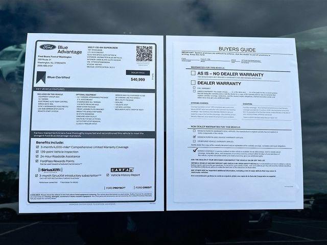 Certified 2022 Ford F150 XLT w/ Equipment Group 302A High AWD/4WD image 41