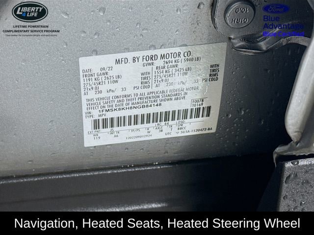 Certified 2022 Ford Explorer ST-Line w/ Class IV Trailer Tow Package image 35