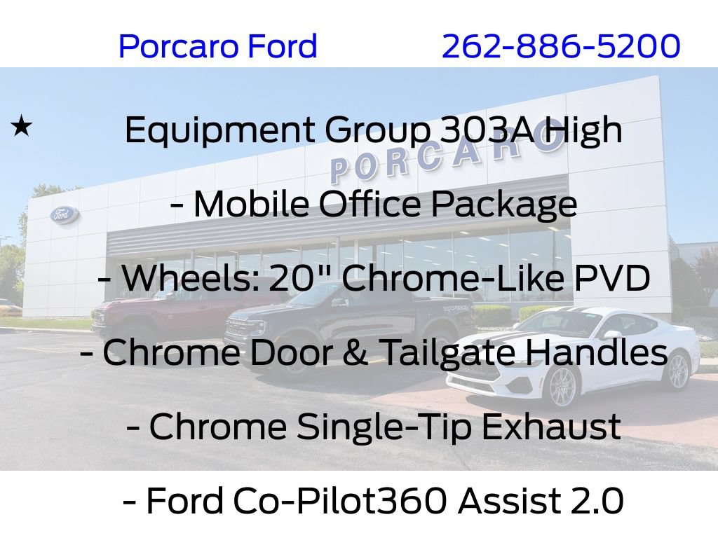 Certified 2025 Ford F150 XLT w/ Equipment Group 303A High AWD/4WD image 24