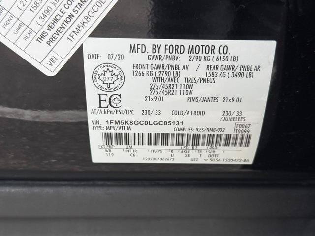 Certified 2020 Ford Explorer ST w/ ST Street Pack AWD/4WD image 22