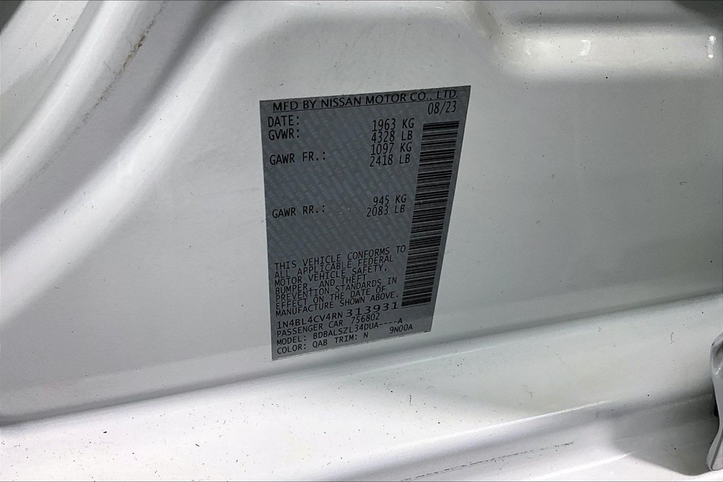 Used 2024 Nissan Altima 2.5 SR FWD image 31