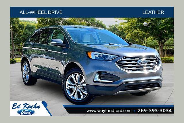 Certified 2023 Ford Edge Titanium w/ Cargo Accessory Package AWD/4WD image 1